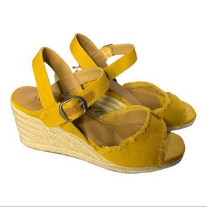 Lucky brand Mindra Wedge Sandals Size 8.5